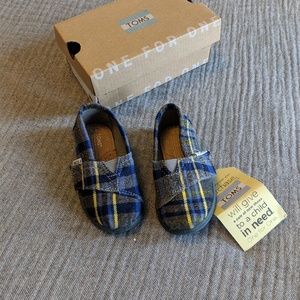 Blue Plaid Would Tiny Tom's